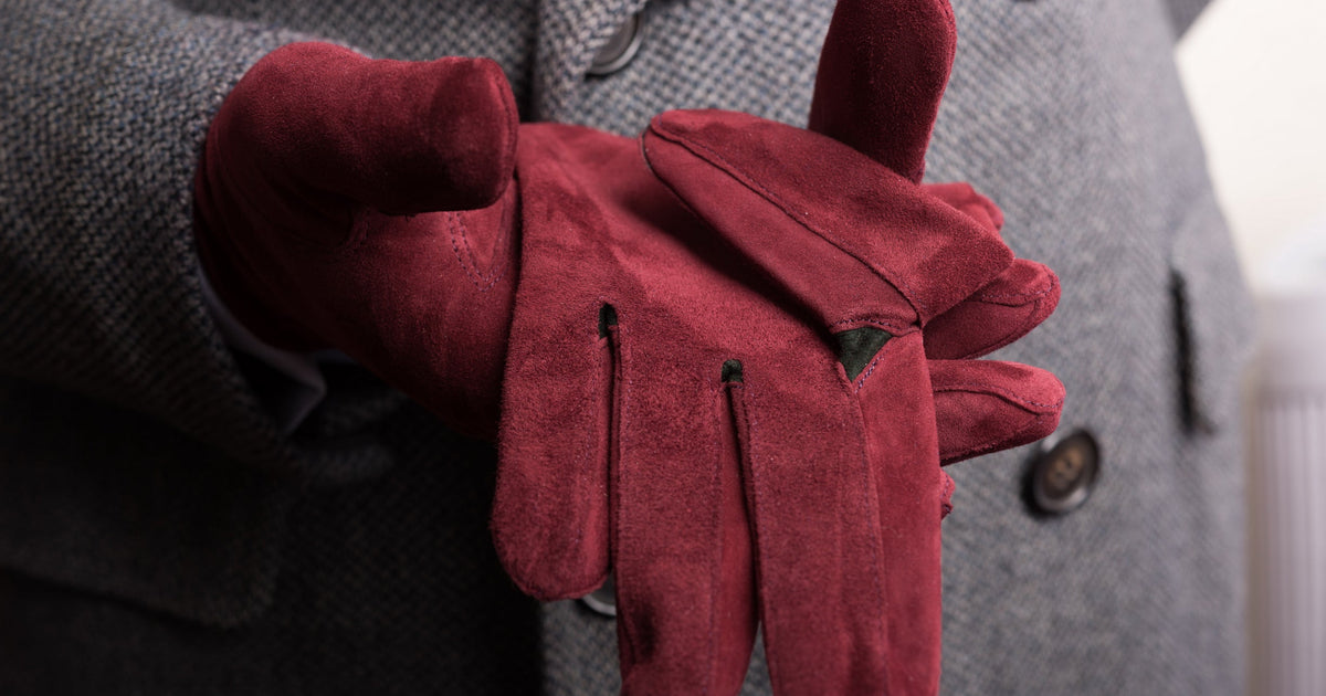 Lamb Velour Suede Gloves  Gentleman's Gazette