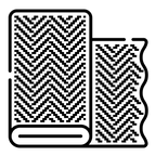 Herringbone fabric icon