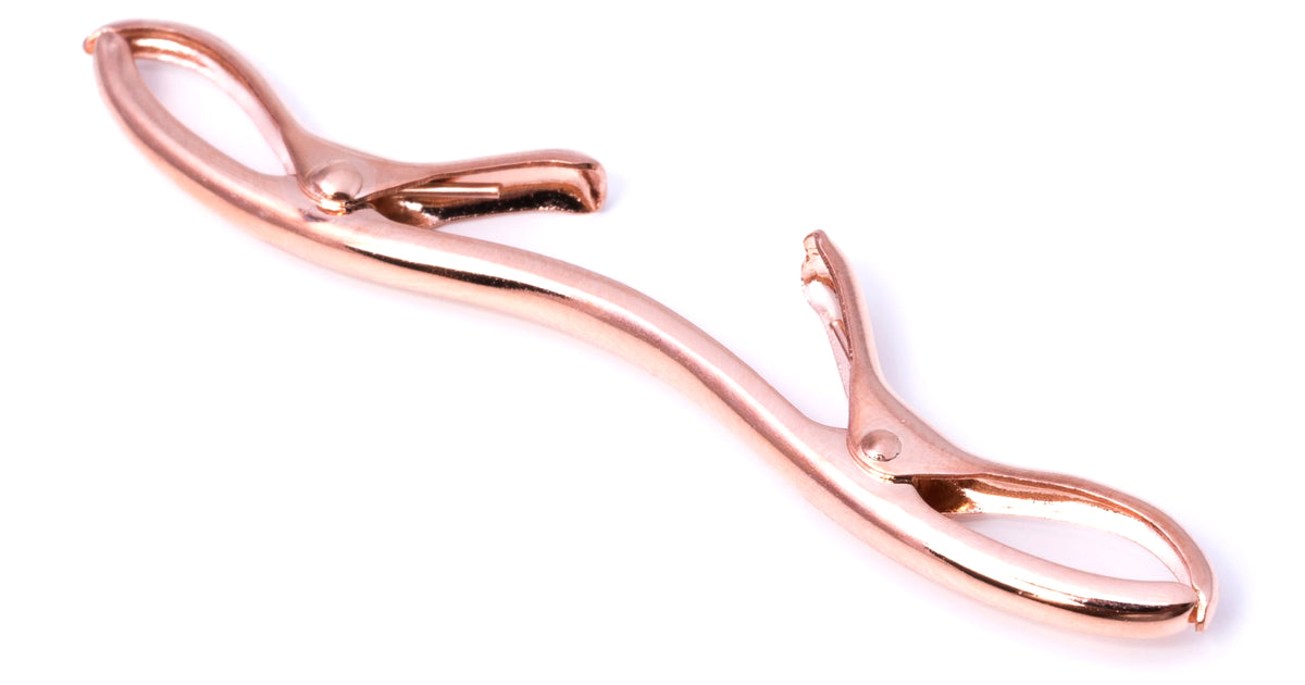 Fort Belvedere Rose Gold Collar Clips
