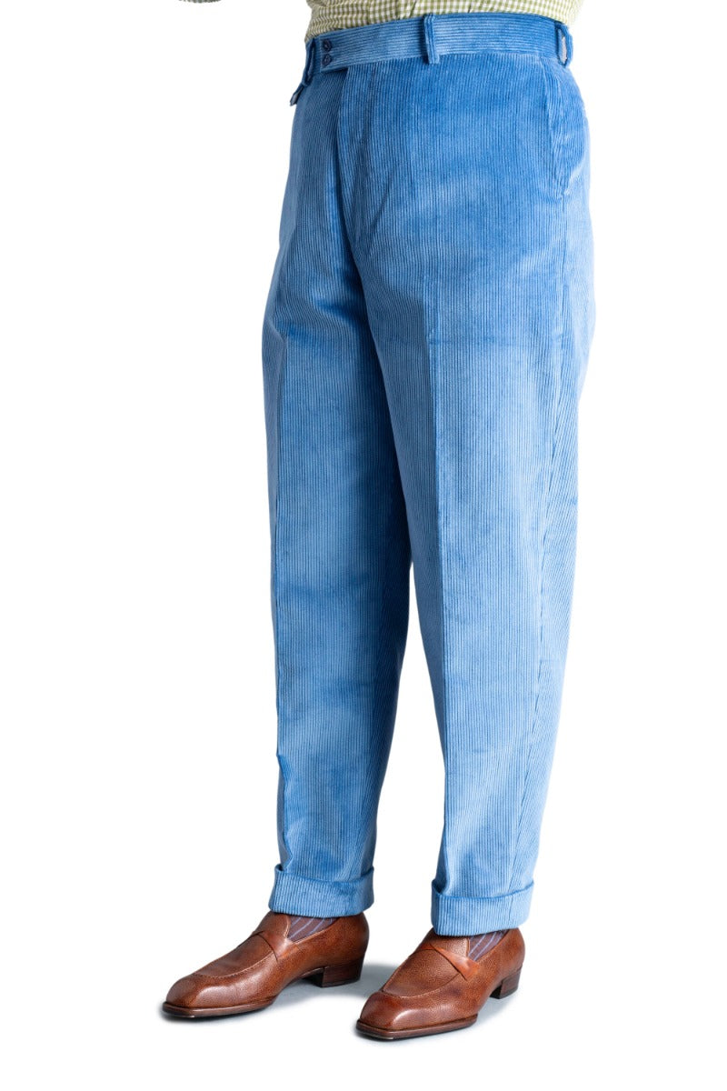 パンツ TSY HORIZONTAL CORDUROY PANTS light blue XFLWAM Women's Corduroy High Waist Y2K Fashion Pants Slit