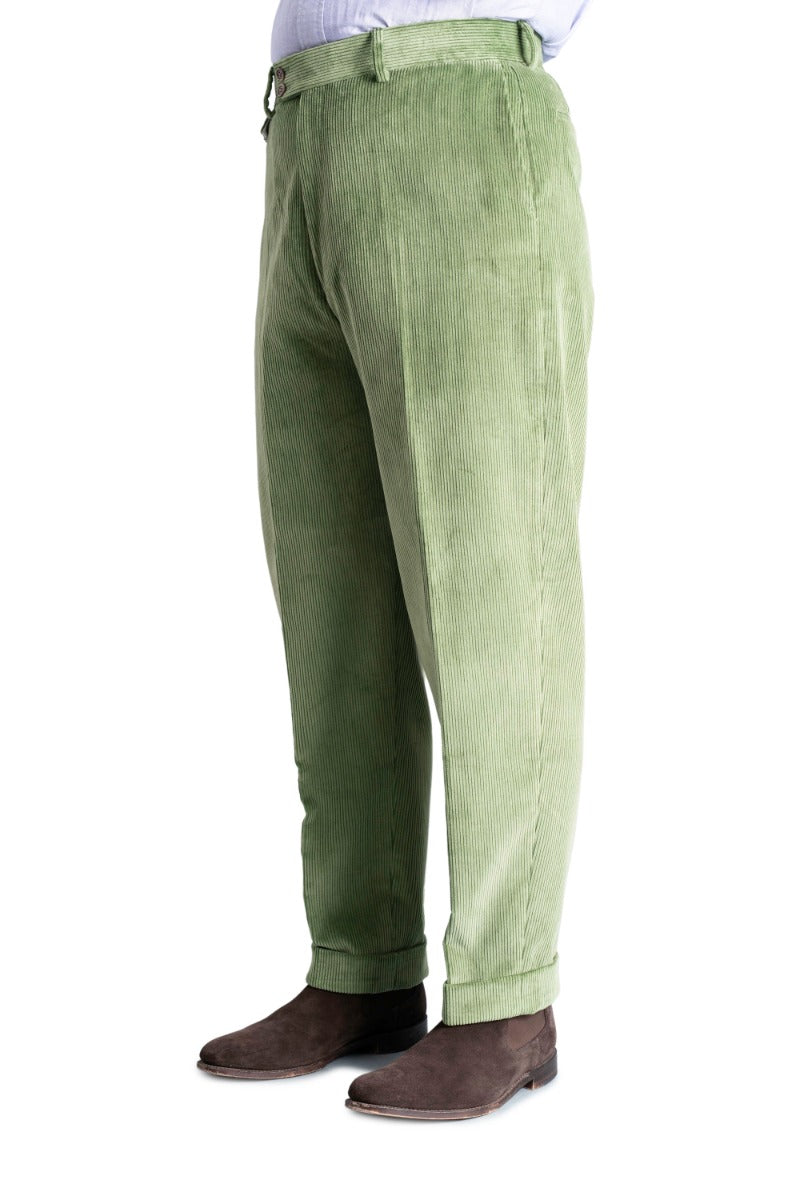 パンツ STABRIDGE CORDUROY BUYER PANTS GREEN Buyer Pantsの新色をオンラインにもアップさせて頂きます | the Apartment