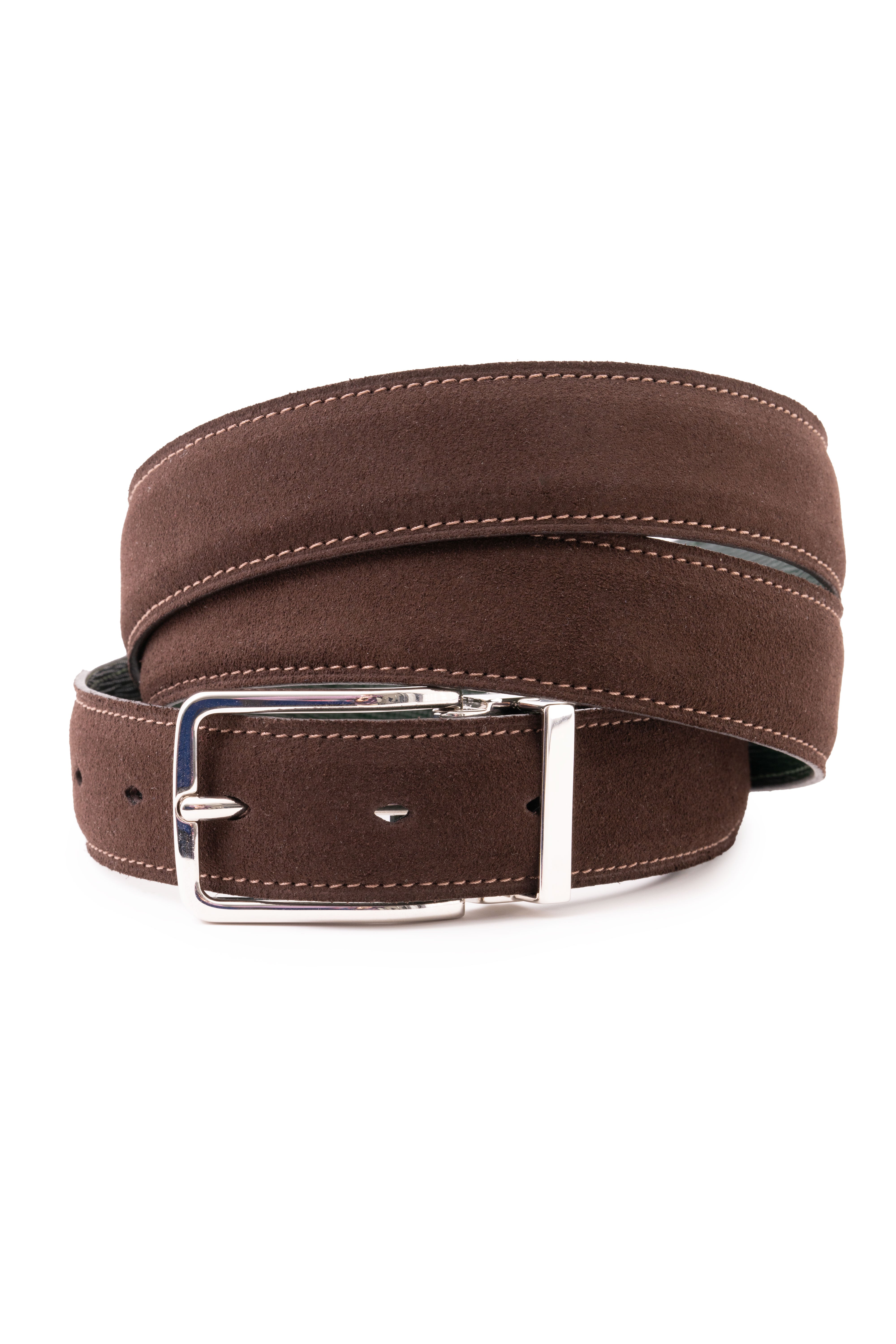 Chocolate Leather Forrester Belt
