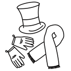 Icon of formal accessories