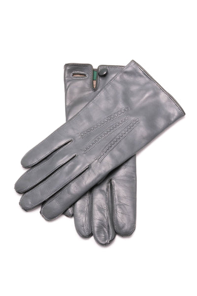 Fort Belvedere Gray Lamb Nappa Gloves