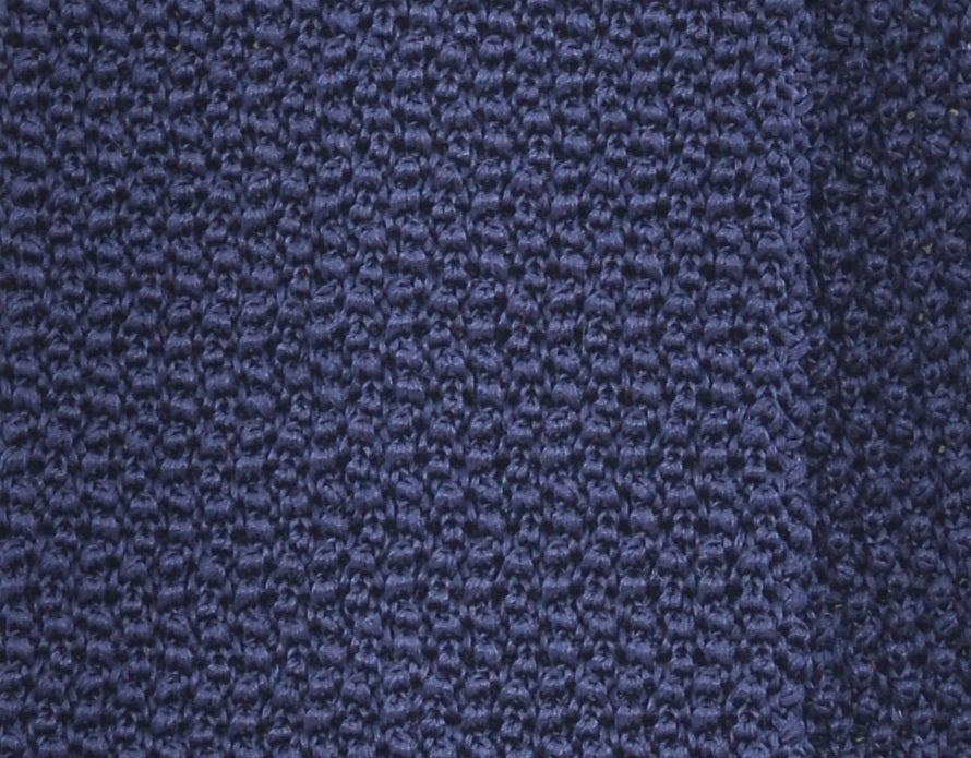 Navy Chartwell Silk Tie