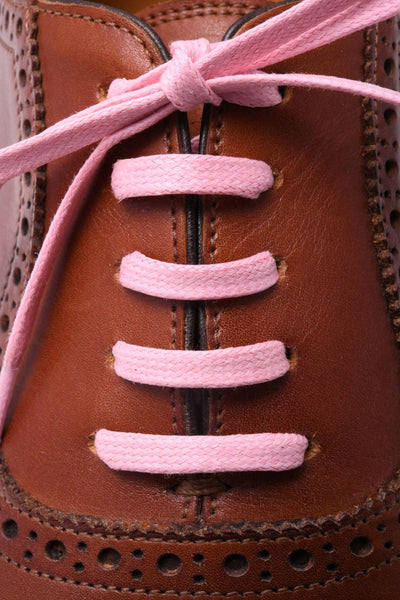 Pink Flat Waxed Cotton
