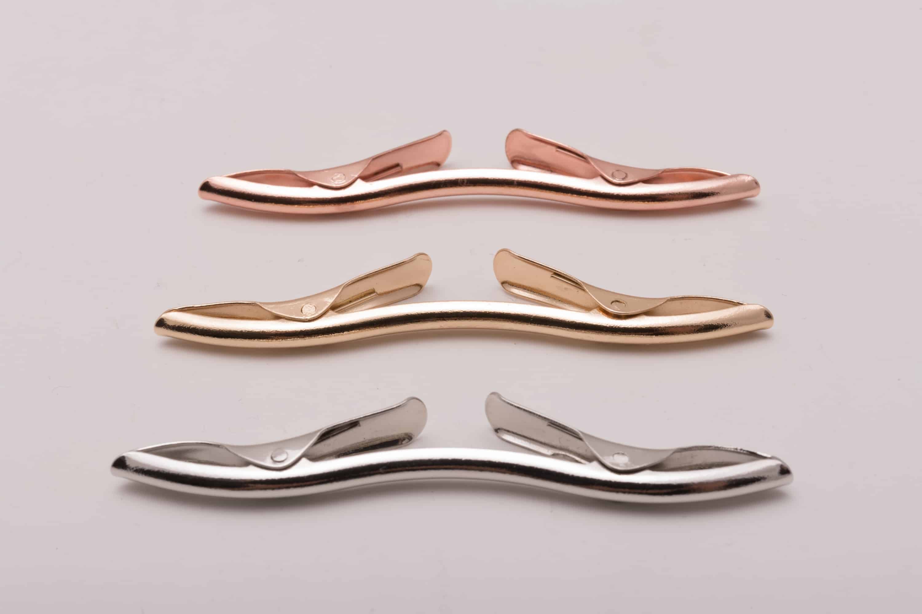 Collar Bar Clip in Yellow Gold For Classic Narrow Spread Collars by ...
