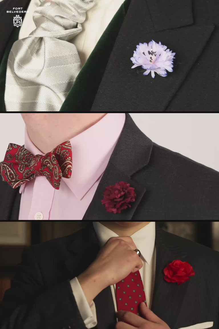 Video showcasing boutonniere bundles