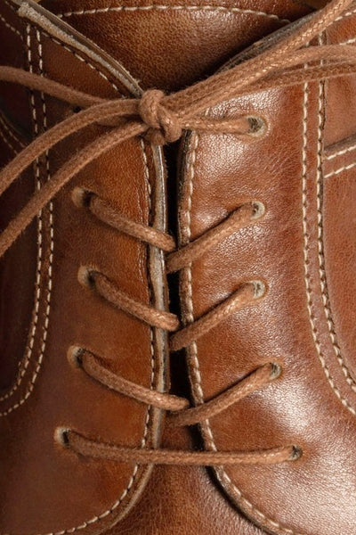 dark brown dress shoe laces Men's Engineer Lace-Up Shoe in Dark Brown Suede main image 1