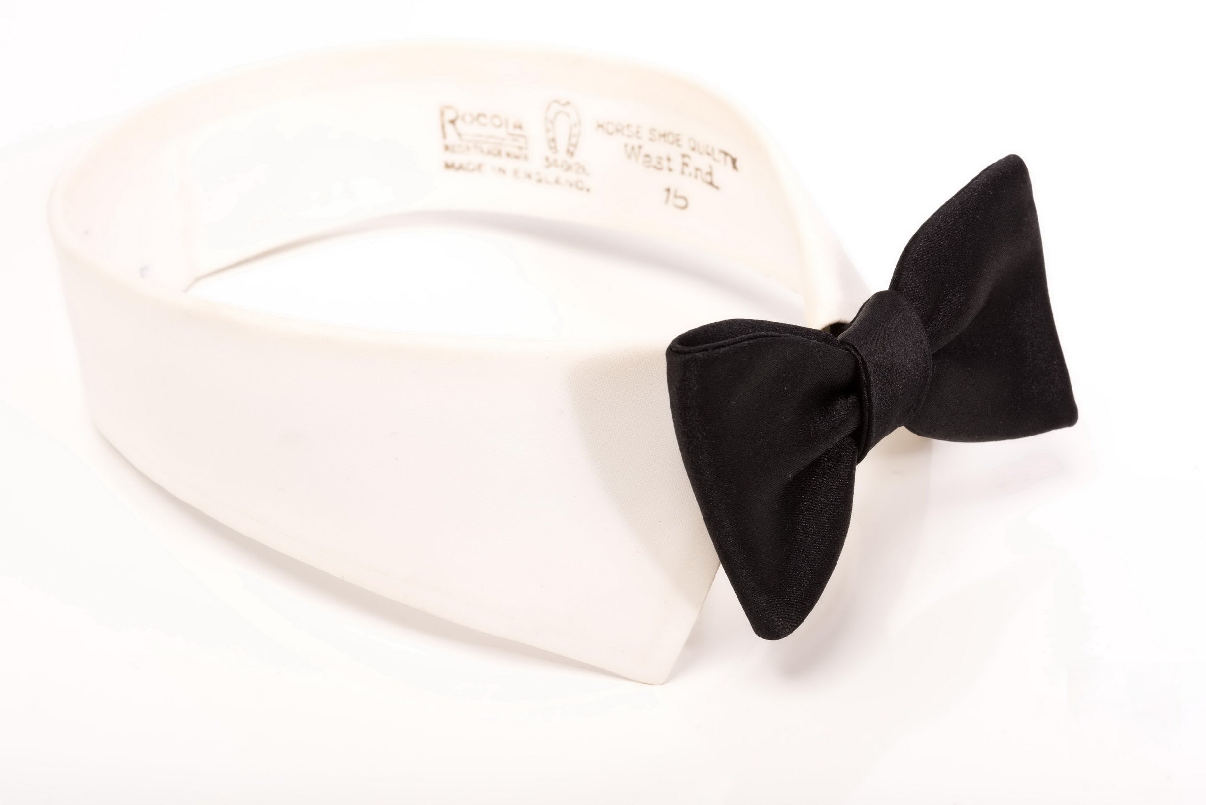Small Single End Bow Tie In Black Silk Satin Fort Belvedere small-single-end-bow-tie-in-black-silk-satin-fort-belvedere